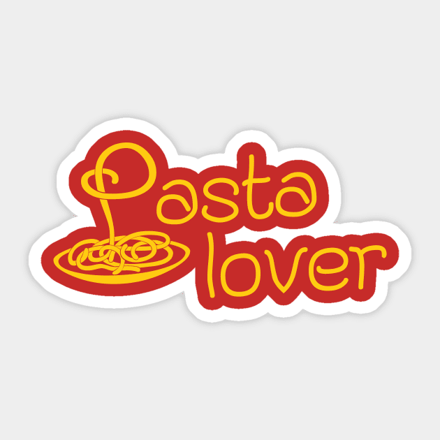 Pasta Lover Sticker by lavdog